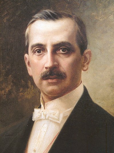 Portrait of Javier Prado y Ugarteche by Teófilo Castillo